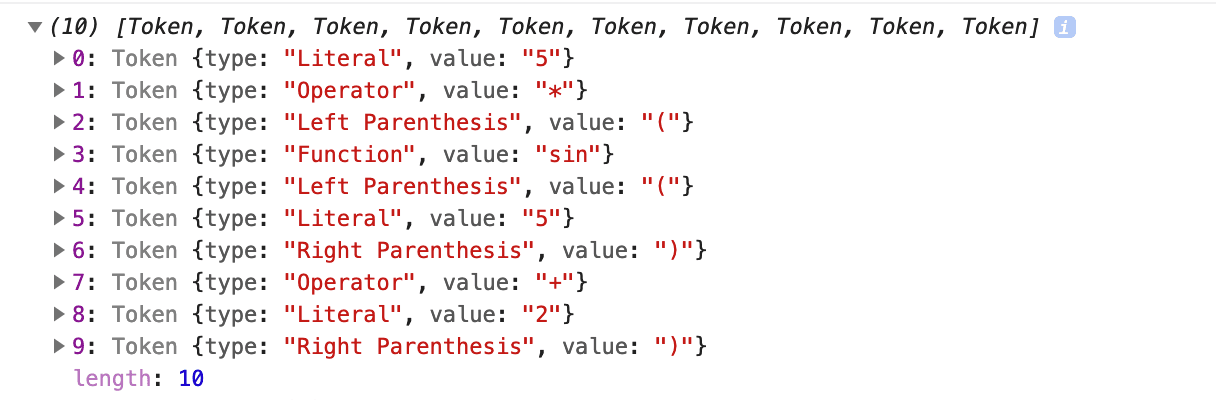 token-array
